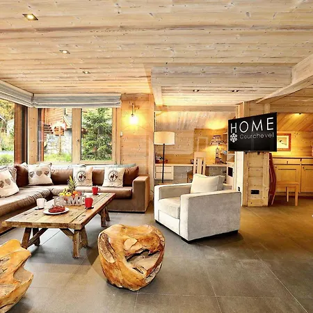 Moderne 5* A La Tania - 12 Pers, Jacuzzi, Sauna, Skis Aux Pieds, Cheminee, Cinema - Fr-1-575-154