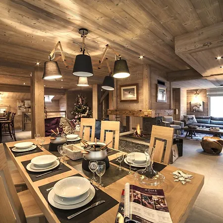 Chalet Moderne 5* A La Tania - 12 Pers, Jacuzzi, Sauna, Skis Aux Pieds, Cheminee, Cinema - Fr-1-575-154 Courchevel