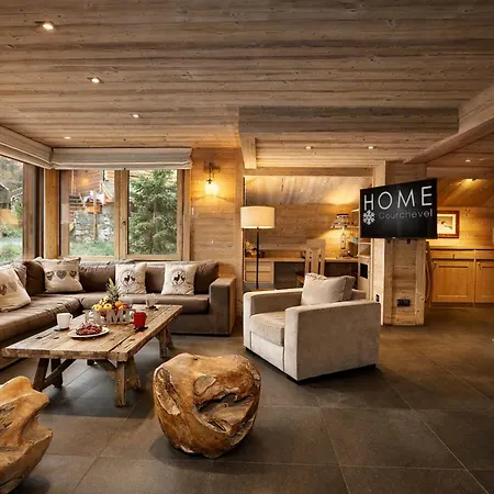 Alpstuga Moderne 5* A La Tania - 12 Pers, Jacuzzi, Sauna, Skis Aux Pieds, Cheminee, Cinema - Fr-1-575-154 Courchevel