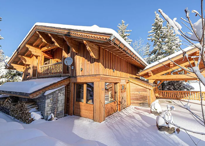 شاليه Moderne 5* A La Tania - 12 Pers, Jacuzzi, Sauna, Skis Aux Pieds, Cheminee, Cinema - Fr-1-575-154