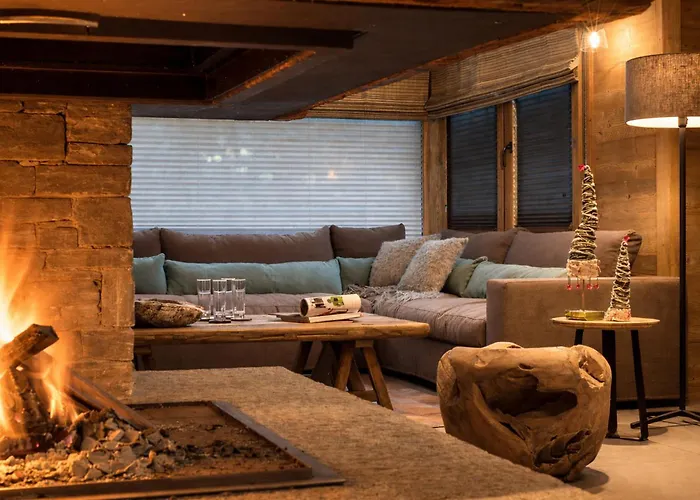 Moderne 5* A La Tania - 12 Pers, Jacuzzi, Sauna, Skis Aux Pieds, Cheminee, Cinema - Fr-1-575-154