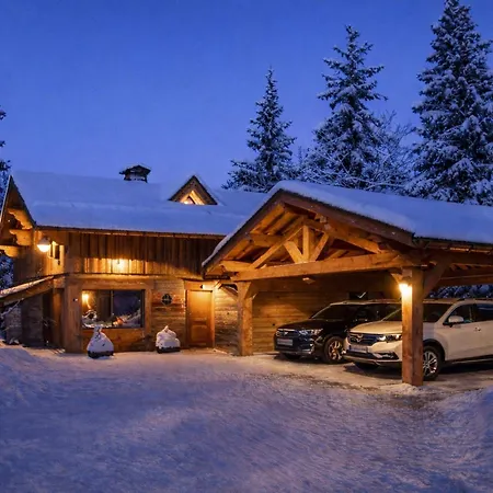Chalet Moderne 5* à La Tania - 12 Pers, Jacuzzi, Sauna, Skis Aux Pieds, Cheminée, Cinéma - Fr-1-575-154 *